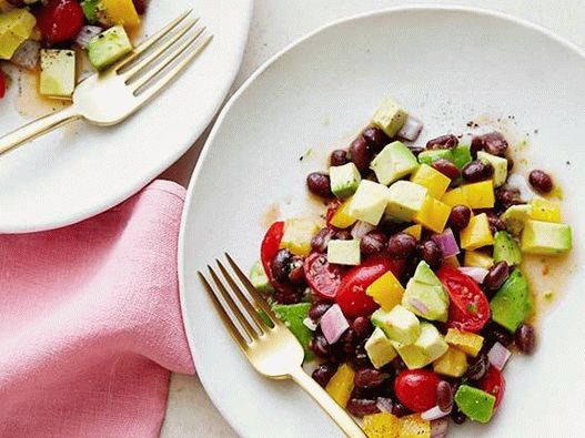 Salade de photo à l'avocat