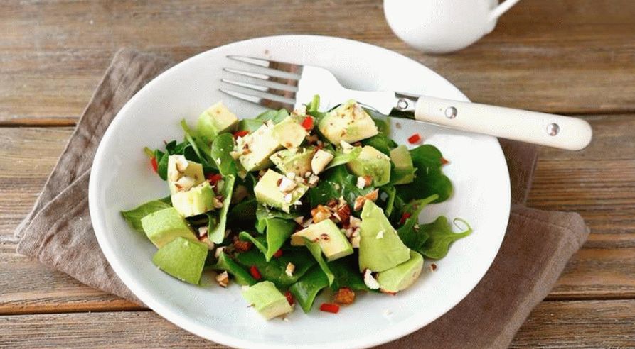 Salade de Fromage et d'Avocat
