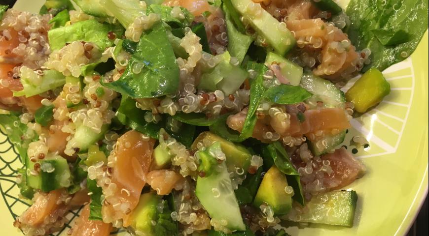 Salade De Saumon Au Quinoa