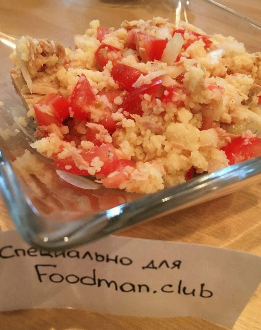Salade De Couscous Et De Thon