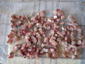 Hareng sous un manteau de fourrure cher