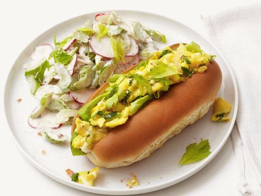 Sandwich à l'omelette