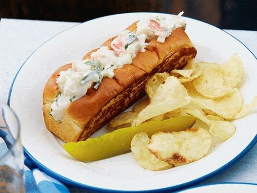 Photo de sandwichs au homard à la mode du Maine