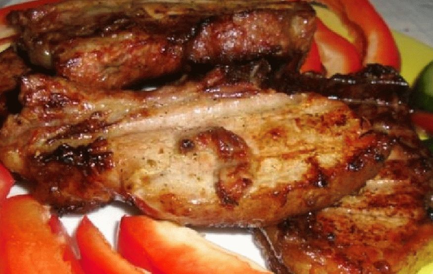 Brochettes de côtes