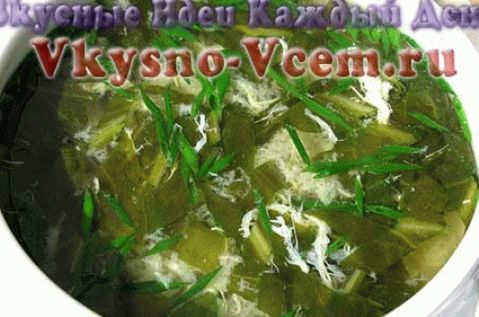 Soupe de chou vert à l'oseille