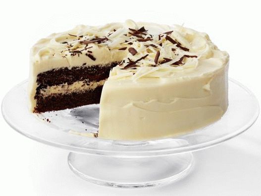 Gâteau feuilleté noir et blanc