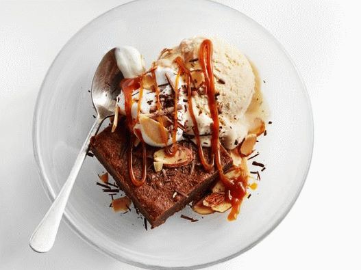 Brownies mexicains à la crème glacée