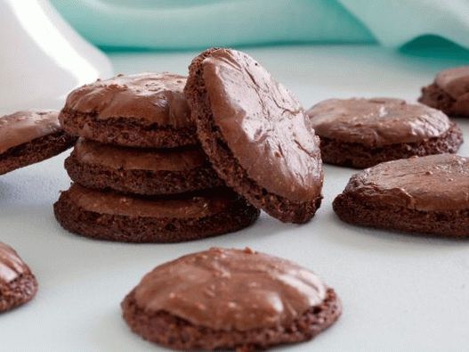 Macarons au chocolat