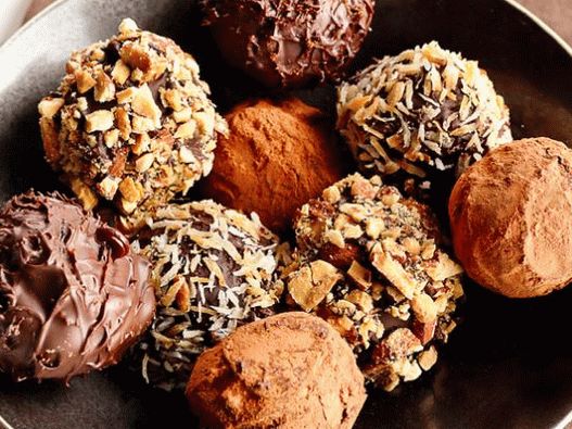 Photo Truffes Au Chocolat