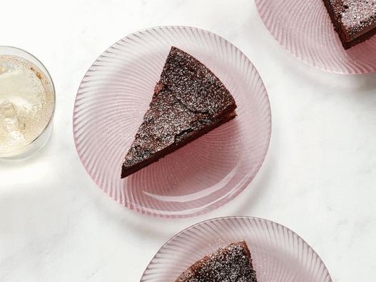 Photo du gâteau au chocolat sans farine de Julia Child
