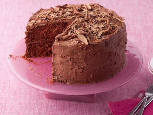 Gâteau au chocolat photo pour la Saint-Valentin