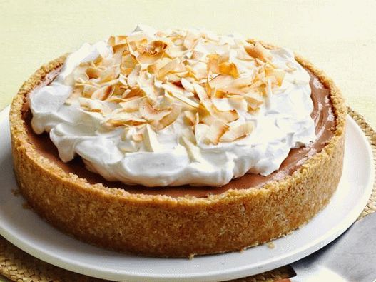 Photo Gâteau glacé à la banane et au chocolat