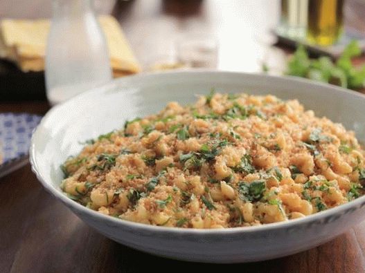 Photo de Mac et de fromage crémeux avec Jalapenos