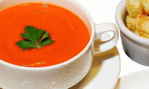 Soupe de tomates réchauffante