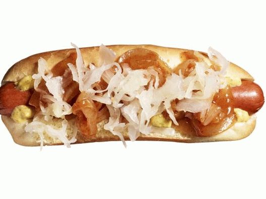 Photo de saucisse de hot-dog de New York