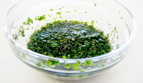 Sauce à la menthe anglaise