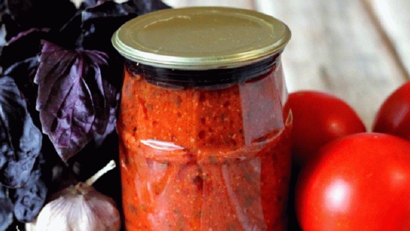 Sauce tomate pour l'hiver