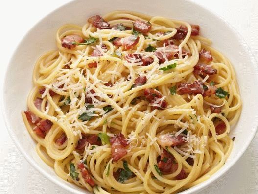 Photo de Spaghetti Carbonara au Bacon