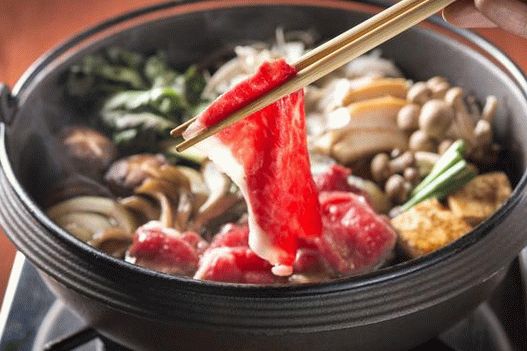 Photo de Sukiyaki de la saga de boeuf wagu