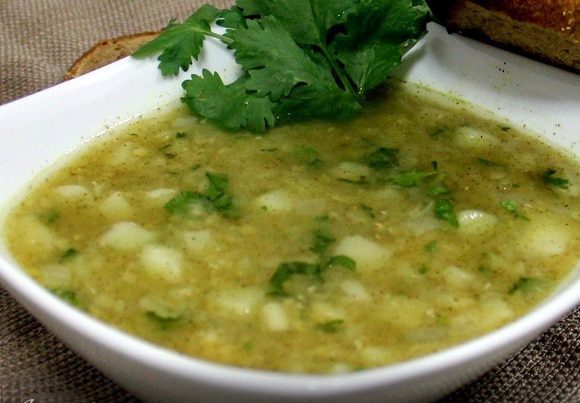 Soupe aux lentilles rouges