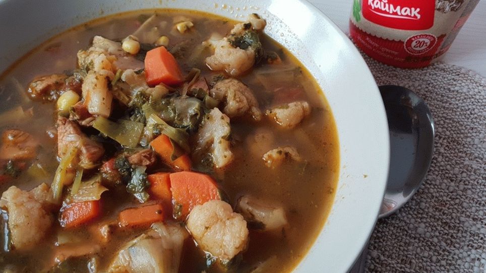 Soupe Poulet Et Légumes
