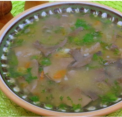 Soupe d'huîtres