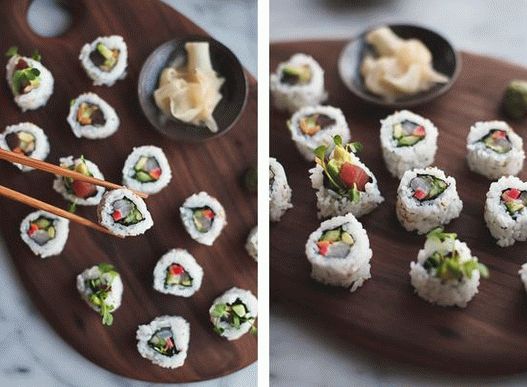 Photo de Sushi Uramaki (rouleau californien au thon)