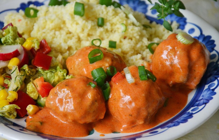 Boulettes de porc à la sauce