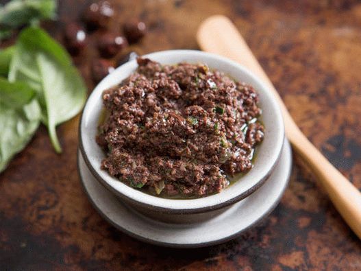 Photo de tapenade aux olives