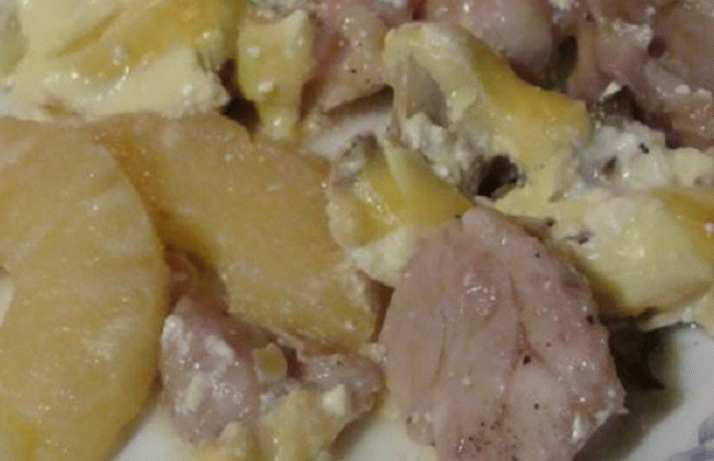 Veau à l'ananas