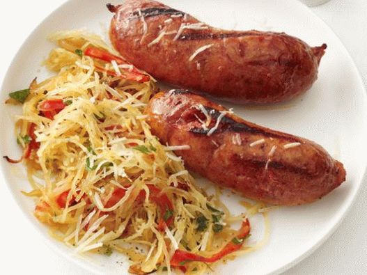 Photo de potiron spaghetti avec kupaty