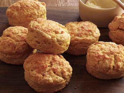 Photo petits pains à la citrouille faits de pâte brisée au fromage