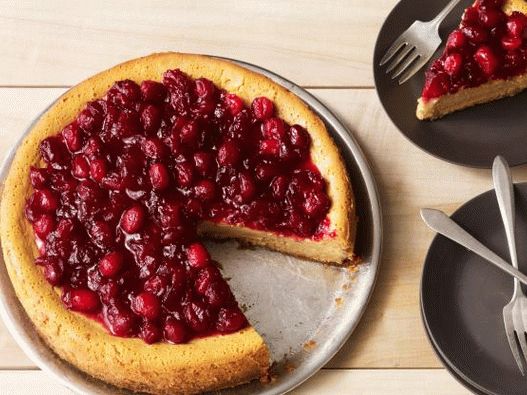 Gâteau Au Fromage À La Citrouille Et Aux Canneberges