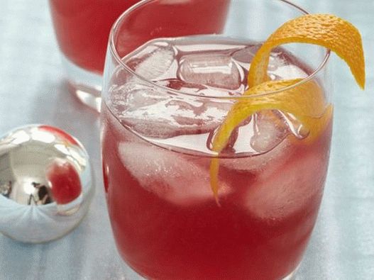 Cocktail photo tonique à l'orange