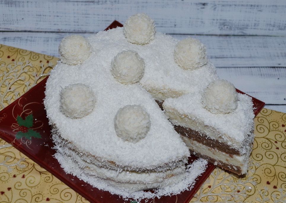 Gâteau Raffaello