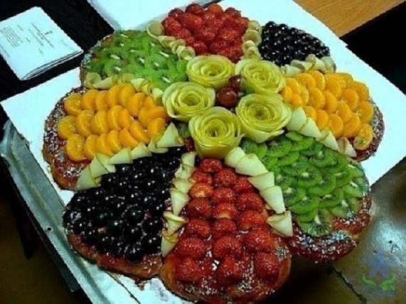 Gâteau aux fruits et baies