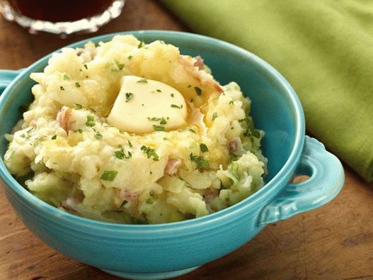 Photo purée de pommes de terre irlandaise