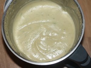 Purée de haricots turcs