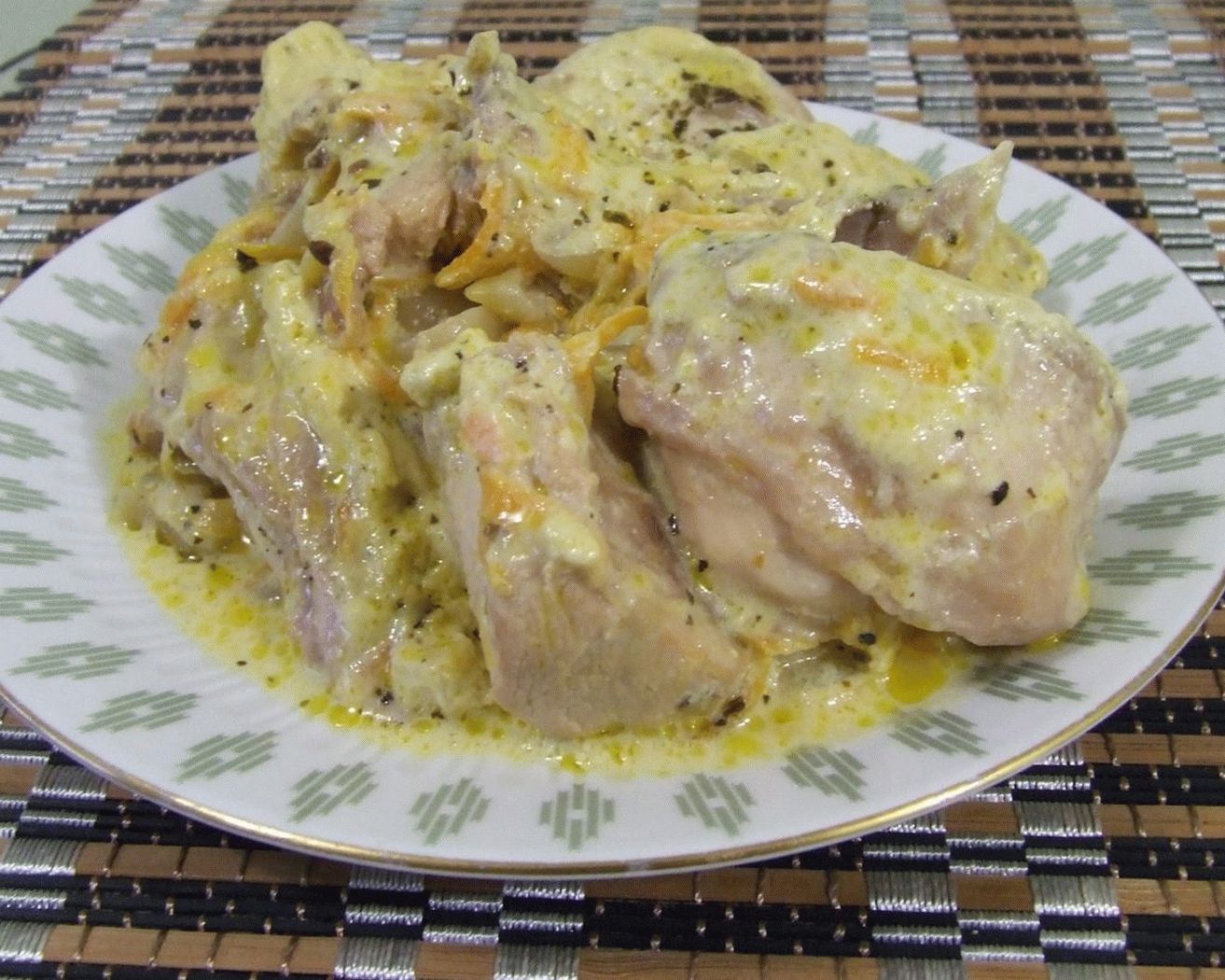 Compote de lapin au lait