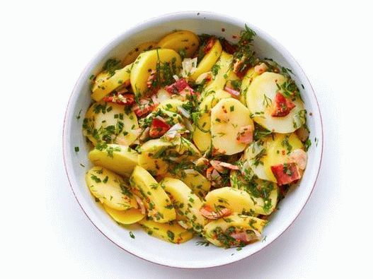 Salade de pommes de terre chaude