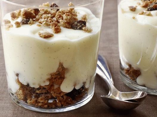 Photo pudding à la vanille