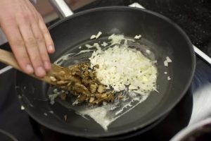 Dumplings aux champignons