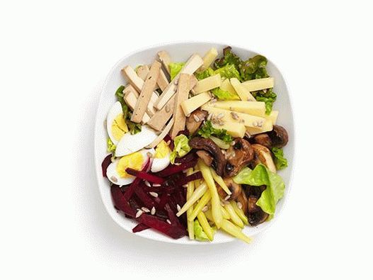 Photo de la salade végétarienne du chef
