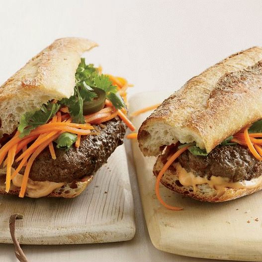 Photo hamburger vietnamien