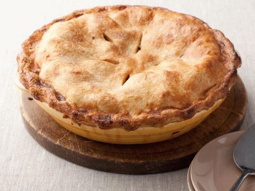Tarte aux pommes grande photo