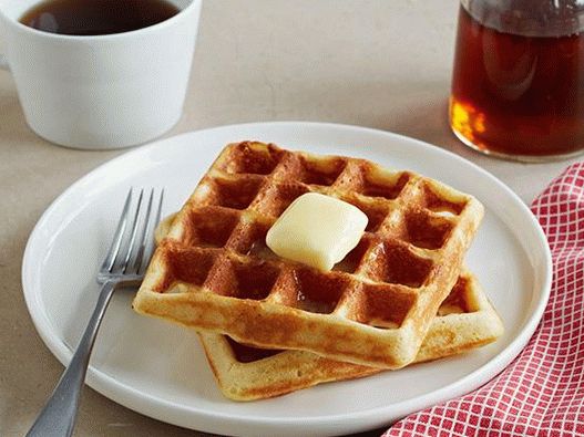 Photo Gaufres aériennes à base de riz, farine de pois chiche et tapioca