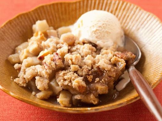 Photo croustillante aux noix de pécan