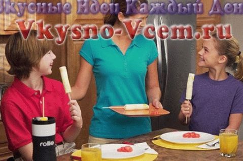 Un oeuf sur un bâton. Des nouvelles culinaires