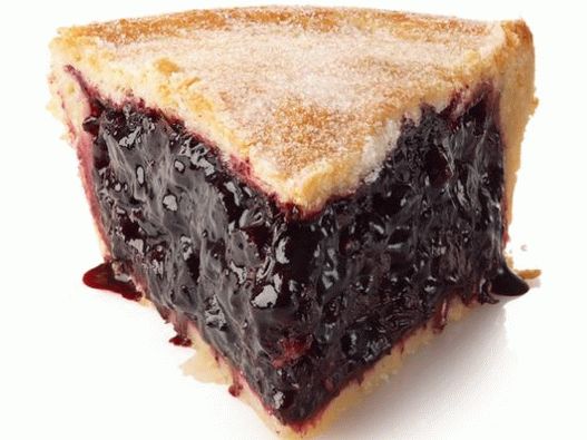 Tarte aux myrtilles fermée