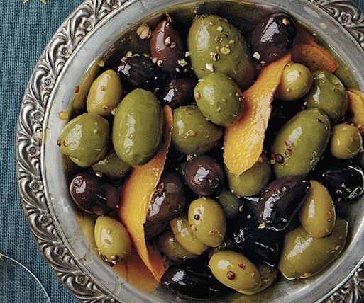 Apéritif aux olives caramélisées photo